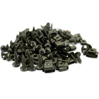 AliExpress NONE 50/40 Sets M4 M5 Motorcycle Car Scooter ATV Moped Ebike Plastic Cover Metal RetainerSelf-tapping Screw and Clips 4.2mm 4.8mm
