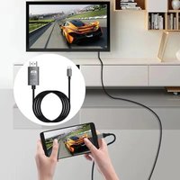 NO Delay 4K 60Hz HD Video Conversion Cable Typec To Hdmi-compatible Screen Cable TV PC 2 Meters Screen Projection Alloy Cable