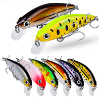 PROBEROS 1pc Bionic Minnow Plastic Wobbler Jerkbait, Artificial Hard Fishing Lure,Outdoor fishing tackle