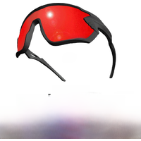 AliExpress POWER RACE - EAGLE sports sunglasses cycling and running | FullRevo Red Cylinder | Sun protection V400 | Grilamid TR90 | extra nose bridge | Sideburns | Cylindrical glass | Light weight