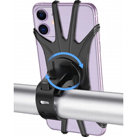 AliExpress NONE Bike Phone Holder Bicycle Mobile Cellphone Holder Motorcycle Suporte Celular For iPhone Samsung Xiaomi Gsm Houder Fiets