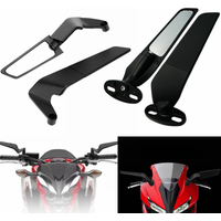 Modified Parts Motorcycle Mirrors For YAMAHA MT KTM BMW Honda Kawasaki Adjustable Rotating Rearview Wind Swivel Wing Side Mirror