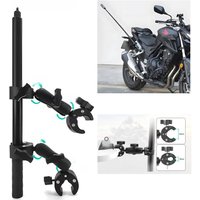 AliExpress HONGDAK Bicycle Motorcycle Panoramic Selfie Stick For Insta360 One X2 X3 X4 GoPro 12 11 10 DJI Monopod Mount Handlebar Bracket Accessory