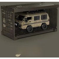 Toyota Camper Supercar Building Blocks AE86 Pallet Truck Off Road Vehicle Model Bricks Decoration Diy Toy For Kids Holiday Gifts