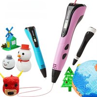 2025 NEW 3D Printing Pen 3d Pen Set for Kids Chidren Child's Birthday Christmas Creative DIY Gift LCD Display with PLA Filament
