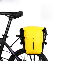 AliExpress Rhinowalk Bike Bag 7L Expand 10L Waterproof Bike Pannier Bag Rear Rack Trunk Bag MTB Road Bike Cycling Shoulder Bag Accessories