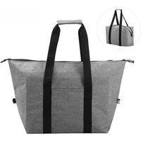 Oxford Cloth Thermal Bag Large Capacity Thickened Thermal Insulation Lunch Bag Portable Folding Outdoor Picnic Ice Bag