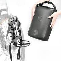 AliExpress NEWBOLER Cycling Bag 10L Capacity Bicycle Front Fork Shelf Bag Metal Material Portable Pannier Bag Luggage Carrier Accessories