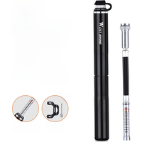 AliExpress West Biking WEST BIKING Bicycle Pump With Pressure Gauge 160PSI Road MTB Cycling Pump Presta Schrader Hose Tire Air Inflator Accessories