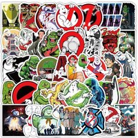 AliExpress GOGOTU 10/30/53PCS Ghostbusters Cartoon Stickers Frightened Movie Sticker Game Decals Scrapbook Luggage Laptop Guitar Bike Funny Toy