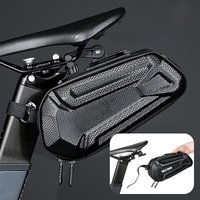AliExpress WILD MAN XT7 Road Mountain Bicycle Tail Bag EVA Hard Shell Waterproof Saddle Bag Riding Rear Bag Riding Equipment