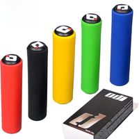 AliExpress NONE ODI Mountain Bike Grips Handles Mtb Cuffs Silicone Handles For Bicycle Handlebar Cover Ergonomic Lock On Grips With Bar Ends
