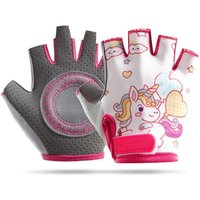 AliExpress GTUBIKE 1 Pair Non-slip Children's Cycling Gloves Light Weight Breathable Half Finger Bike Gloves Shock-Absorbing Protective