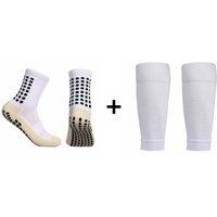 AliExpress children and youth.2 pairs of anti slip silicone football socks and sports leg guards ,bicycle socks, football,34-40EUR