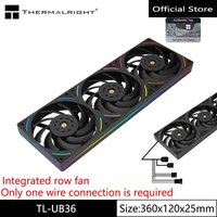 Thermalright TL-UB36/24 Integrierter Lüfter, 120x25mm, Einleitungskabel für das Mainboard, Hochleistungs-Gehäusekühlung
