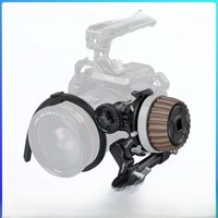SmallRig Modular Follow Focus F60 for DSLR and Mirrorless Camera, w Non-Damping Design w Gear Ring, 15mm Rod & Rod Clamp -5163