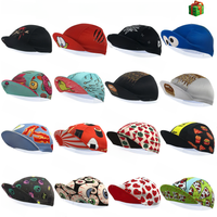 AliExpress XIMATT Pizza Cat Watermelon Bicycle Women's Men's Caps Black White Blue Red Quick Drying Cycling Balaclava Summer Retro Bike Hat