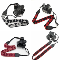 Camera Neck Shoulder Strap Colorful Love Heart Style Durable Nylon Adjustable SLR DSLR Camera Belt