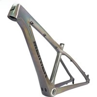 AliExpress carbomania Junior Kids 26 Style Mountain Bike Frame 14inch Full Carbon Kids Frame T1000 Carbon Fiber MTB Bicycle Frame