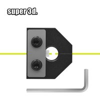 3D Printer Parts Filament Welder Connector 1.75mm PLA ABS TPU Filament Sensor For Ender 3Pro Anet SKR 3D Printer Aluminum Block