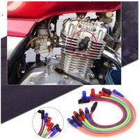 AliExpress NONE SEAMETAL Universal Motorcycle Ignition Coil Spark Plug Power Cable For Dirt Bike ATV Scooter Moped Spark Plug Power Cable Cover