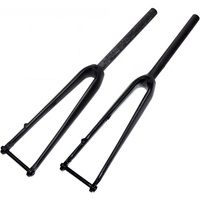 AliExpress Newest 700C Road bike matt UD full carbon fibre bicycle thru axle flat disc brake front fork Hidden internal cable