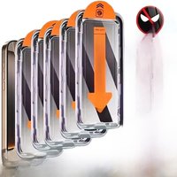 5Pcs Dust Free Installation Privacy Screen Protector for IPhone 16 14 11 12 13 15 Pro Max 7 8 Plus Mini X XR XS Anti-spy Glass