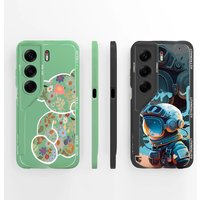 For Tecno Camon 40 Pro Phone Case Artistic Style Full Coverage Bumper For Camon40 Pro 40Pro Soft Liquid Silicone Protector Cover