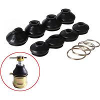AliExpress NONE 4 Pcs Suspension Steering Tie Rod Ends Ball Joint Universal Dust Protection Rubber Cover For Chinese ATV Go Kart Quad Bike Parts