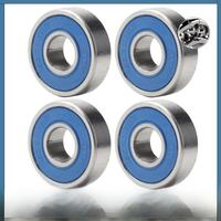 AliExpress FUSHI 6000-2RSV MAX Bearing 10*26*8mm 4PC Full Balls Bicycle Frame Pivot Repair Parts 6000 2RS RSV Ball Bearings 6000-2RS