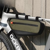 AliExpress ROCKBROS Bicycle Frame Tube Bag Reflective 1.7L Bike Top Bottom Tube Bag Frame Bag Large Capacity MTB Cycling Pannier Portable