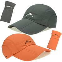 AliExpress NONE Waterproof Outdoor Sport Baseball Cap Unisex Spring Summer Quick Drying Hat Breathable Cap Foldable Cycling hat Sun Protection