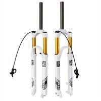 AliExpress NONE Bike Front Fork 120mm Stroke 9x100mm QR 26 27.5 29 Inch Disc Brake Absorption Suspension Frame Ultralight Shock Air Fork