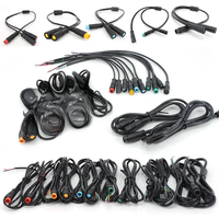 AliExpress NONE M8 E-bike Line 2 3 4 5 6 8 Pin Electric Bicycle Waterproof Joint Plug male female Connector Signal Speed Sensor Extension Cable