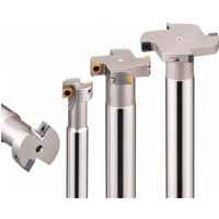 Thickness 8mm H08 CNC T-groove milling cutter Rod HTS MTS series slotting Rod T-shaped milling cutter shank Slot Carbide insert