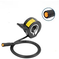 AliExpress NONE Ebike Thumb Throttle 130X for Bafang Mid Drive Motor Conversion Kits 250W 500W 750W 1000W Speed Control Finger Throttle