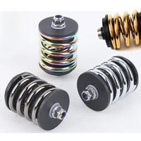 AliExpress NONE CNC Titanium Ti Axis Stainless Steel Spring Folding Bike Suspension Accessories For Brompton Rear Shock Absorber