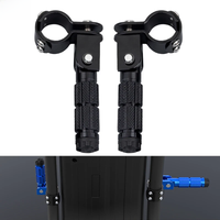 30-35mm Motorcycle Pedals Foot Electric Motor Foldable Pedal Pegs Child Pedal Folding Pedal For Scooter And Electric Motorcycle
