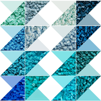 2.6mm Mini Beads 1000PCS Blue Colors Pixel Art Fuse Beads for Kids Gift Hama Beads Diy Puzzles Iron Beads