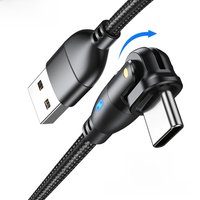 AUFU USB Type C Cable 3A Super Fast Charging Data Cord Phone USB Cable For iPhone 16 15 Huawei Xiaomi Samsung Quick Charge Cable