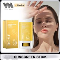 Sunscreen Stick Spf 50 UV Protection Oil-Control Dryness Improving Roughness Hydrating Skin Brightening Skin Care Sunblock Stick