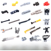 Machinery Accessorie Suspension/Shock MOC high-tech Parts DIY Building Blocks Mechanical Experiment Small Particles Toys