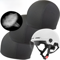 AliExpress Quick-drying Cycling Helmet Hat Inner Cap Motorcycle Balaclavas Helmet Inner Sweat Wicking Hat for Men Women Sports Hat Caps