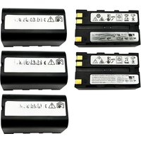 5PCS GEB221 Li-ion Battery For SWISS TS02 TS06 TS09 TPS1200 ATX1200 Series Surveying Total Station 4400mAh 7.4V GPS Battery