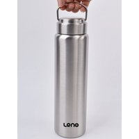 AliExpress NONE 450ml/600ml/900ml/1200/1500ml Stainless Steel Bicycle Water Bottle Sports Fitness Single Walled Metal Flask for Traval Sports