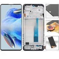 6.67'' Screen For Xiaomi Redmi Note 12 4G Note12 23021RAAEG LCD Display Touch Screen Replacement Digitizer Assembly with Frame