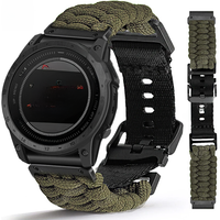Sport Nylon Strap for Garmin Tactix 7 Fenix 7 6X 6S 6 Pro 5X 5 5S 3HR Bracelet for Garmin Watch Band 26mm 22mm 20mm Watchbands
