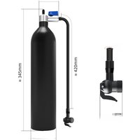 AliExpress CYCLAMI Tubeless Tire Inflation Tank 1.3L Mountain Road Bike Inflator Tyre Air Bottle Tire Booster Vacuum Tire Tank Cylinder
