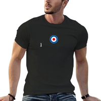 Lambretta logo with target T-Shirt customizeds graphics tees sweat shirts, men