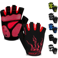AliExpress NONE Cycling Gloves Breathable Bicycle Gloves, 5MM Gel Pads Mountain Bike Gloves, Non-Slip Road MTB Biking Gloves for Workout Sports